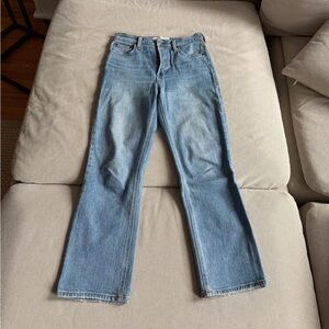 Denim Forum The Arlo High Rise Straight Jeans